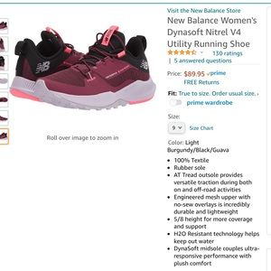 New Balance Nitrel V4 Utility Running Shoe